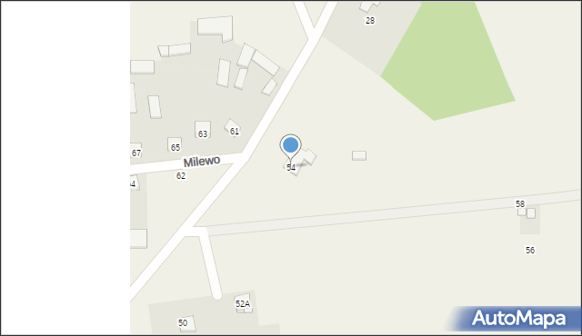 Minczewo, Minczewo, 54, mapa Minczewo