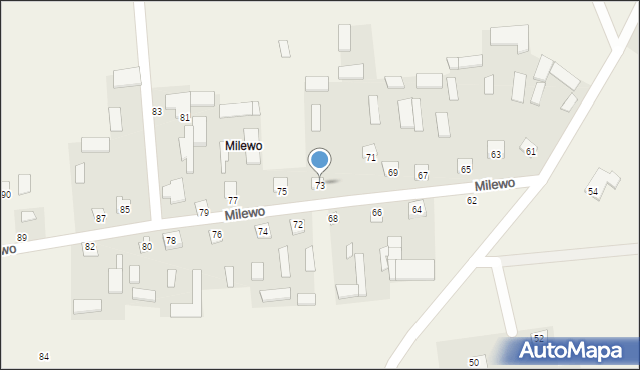 Minczewo, Minczewo, 73, mapa Minczewo