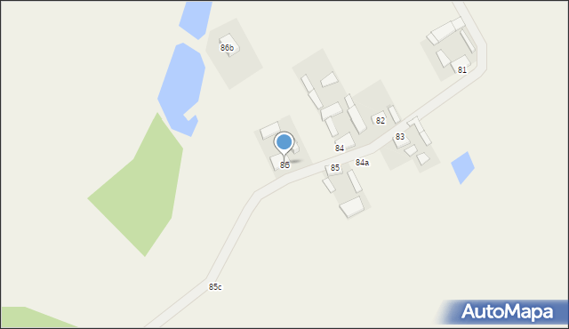 Minikowo, Minikowo, 86, mapa Minikowo