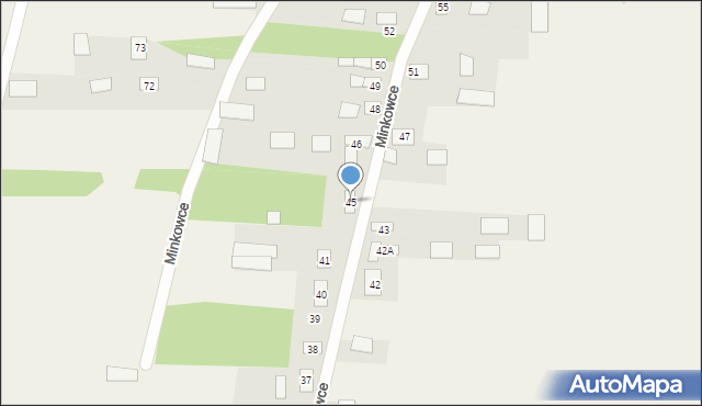 Minkowce, Minkowce, 45, mapa Minkowce