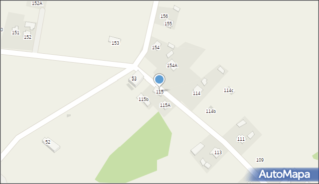 Minkowice, Minkowice, 115, mapa Minkowice