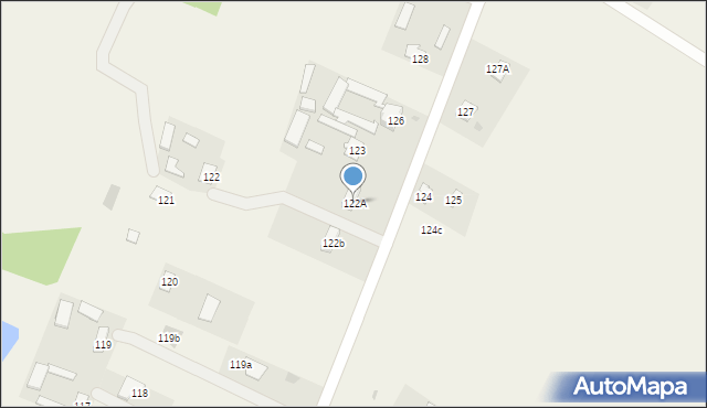 Minkowice, Minkowice, 122A, mapa Minkowice