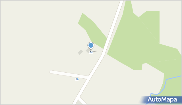 Miodusy Wielkie, Miodusy Wielkie, 2d, mapa Miodusy Wielkie