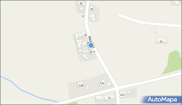 Mionów, Mionów, 54, mapa Mionów