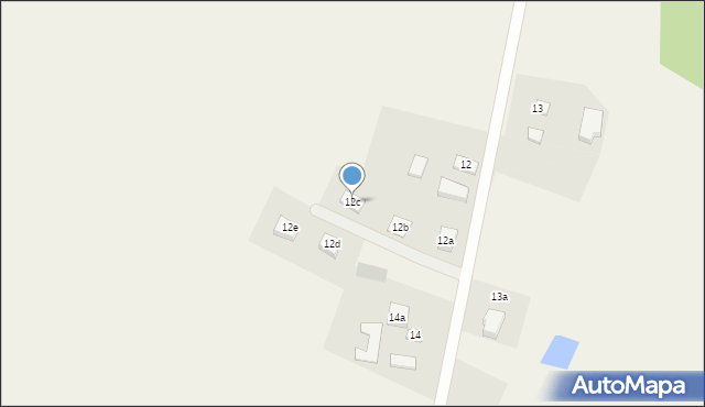 Miradowo, Miradowo, 12c, mapa Miradowo