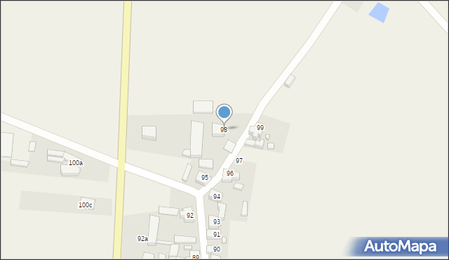 Mirków, Mirków, 98, mapa Mirków