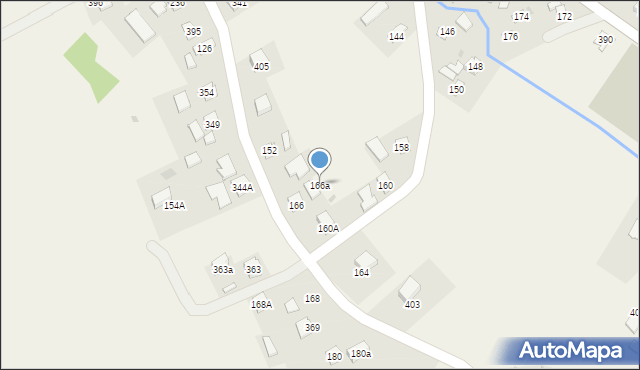 Mirocin, Mirocin, 166a, mapa Mirocin