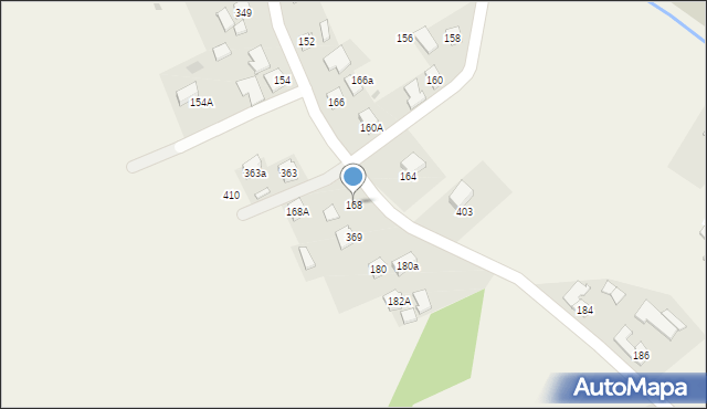 Mirocin, Mirocin, 168, mapa Mirocin