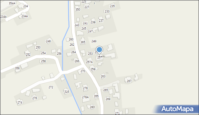 Mirocin, Mirocin, 257, mapa Mirocin