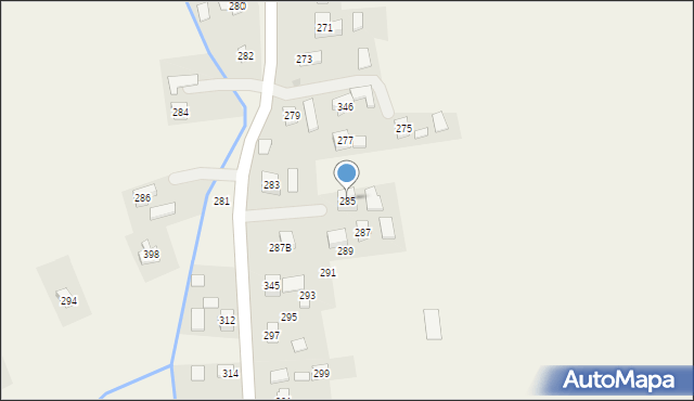 Mirocin, Mirocin, 285, mapa Mirocin