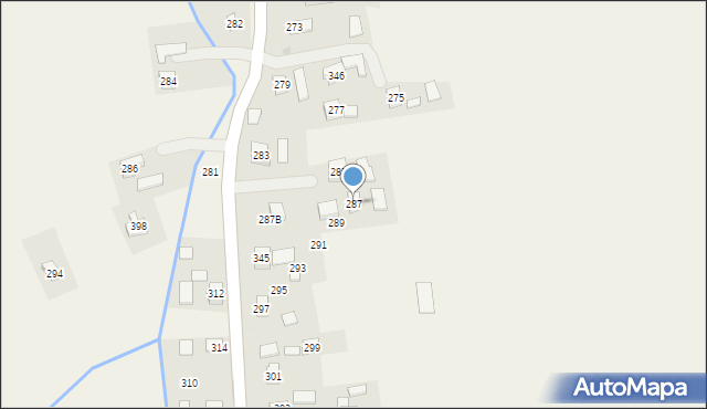 Mirocin, Mirocin, 287, mapa Mirocin