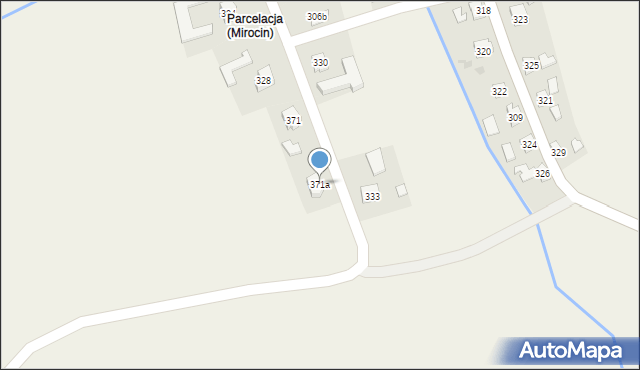 Mirocin, Mirocin, 371a, mapa Mirocin
