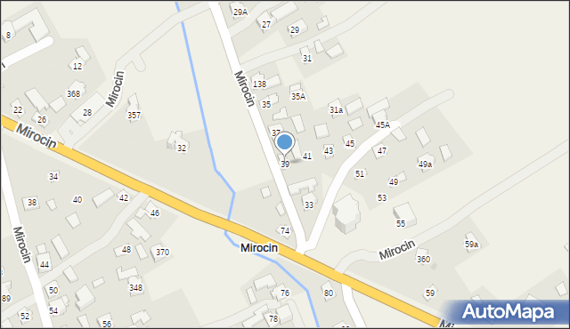 Mirocin, Mirocin, 39, mapa Mirocin