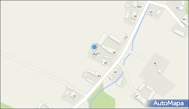 Mirocin Górny, Mirocin Górny, 65a, mapa Mirocin Górny