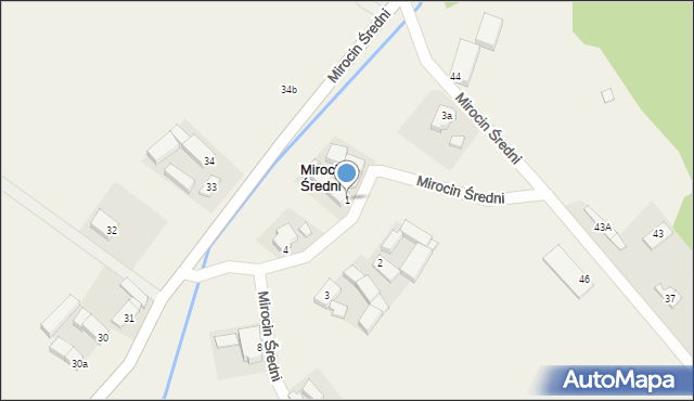 Mirocin Średni, Mirocin Średni, 1, mapa Mirocin Średni