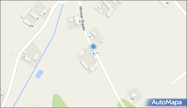 Mirocin Średni, Mirocin Średni, 6, mapa Mirocin Średni