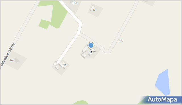 Mirostowice Górne, Mirostowice Górne, 38, mapa Mirostowice Górne