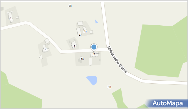 Mirostowice Górne, Mirostowice Górne, 5, mapa Mirostowice Górne