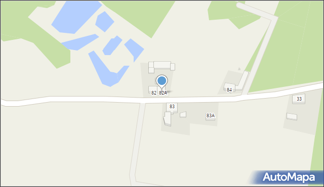 Mirostowice Górne, Mirostowice Górne, 82A, mapa Mirostowice Górne