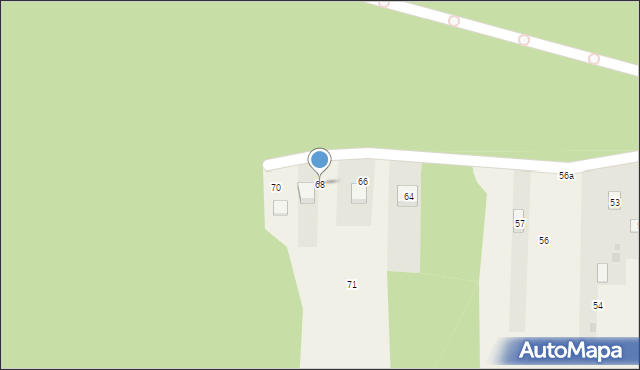 Mirów, Mirów, 68, mapa Mirów