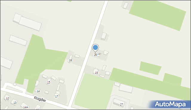 Mirów Stary, Mirów Stary, 20, mapa Mirów Stary