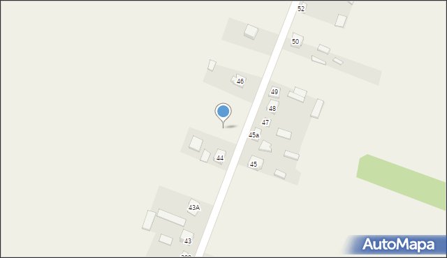 Mirów Stary, Mirów Stary, 44a, mapa Mirów Stary