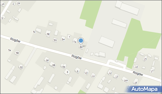 Mirów Stary, Mirów Stary, 8A, mapa Mirów Stary