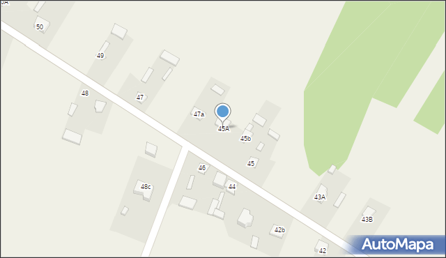 Mirówek, Mirówek, 45A, mapa Mirówek