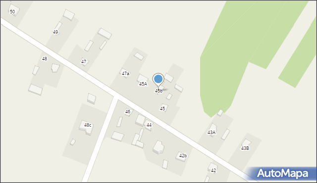 Mirówek, Mirówek, 45b, mapa Mirówek