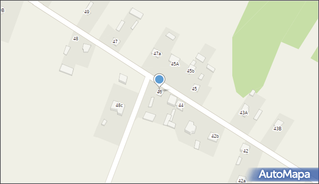 Mirówek, Mirówek, 46, mapa Mirówek