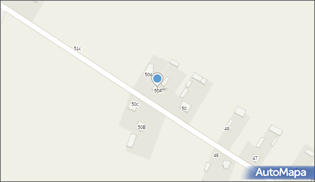 Mirówek, Mirówek, 50A, mapa Mirówek