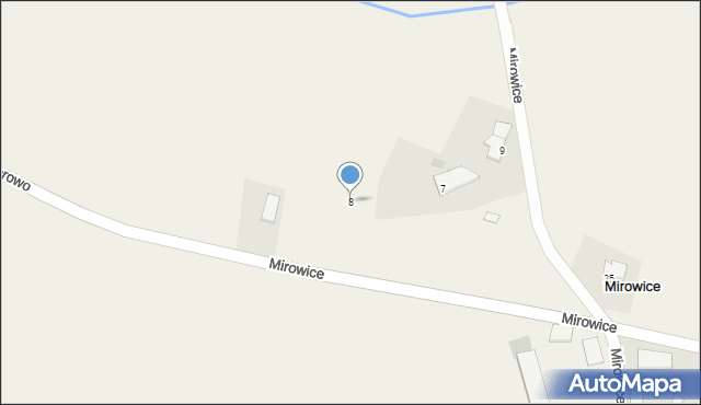 Mirowice, Mirowice, 8, mapa Mirowice