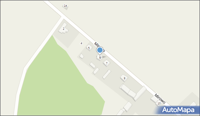 Mirowo, Mirowo, 6, mapa Mirowo