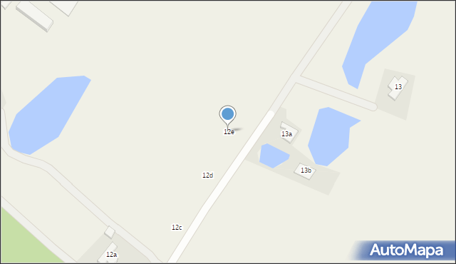 Mirowo Duże, Mirowo Duże, 12e, mapa Mirowo Duże