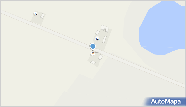 Mirowo Duże, Mirowo Duże, 32, mapa Mirowo Duże