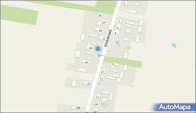 Mirzec-Malcówki, Mirzec-Malcówki, 8, mapa Mirzec-Malcówki