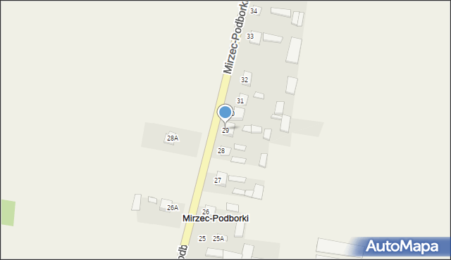 Mirzec-Podborki, Mirzec-Podborki, 29, mapa Mirzec-Podborki