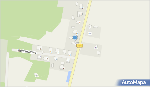 Mirzec-Podborki, Mirzec-Podborki, 4, mapa Mirzec-Podborki