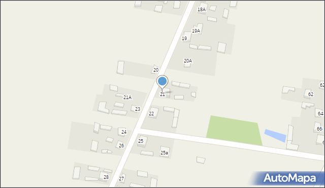 Mirzec-Poddąbrowa, Mirzec-Poddąbrowa, 21, mapa Mirzec-Poddąbrowa