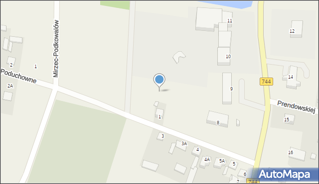 Mirzec Stary, Mirzec Stary, 2, mapa Mirzec Stary