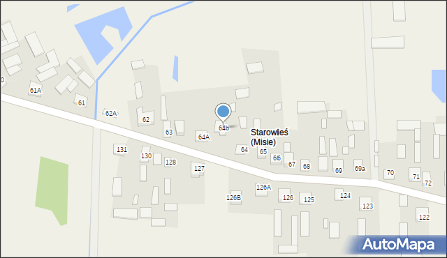 Misie, Misie, 64b, mapa Misie