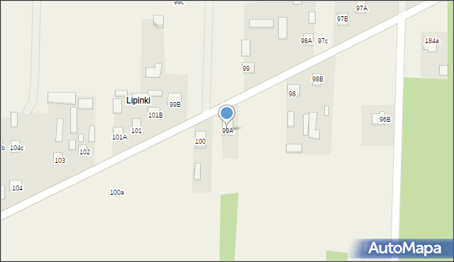 Misie, Misie, 99A, mapa Misie