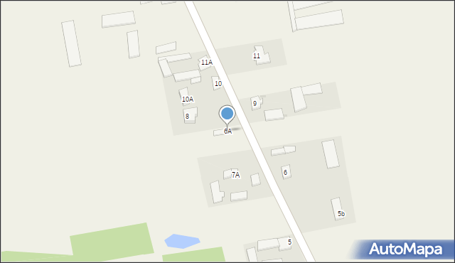 Mistrzewice, Mistrzewice, 6A, mapa Mistrzewice