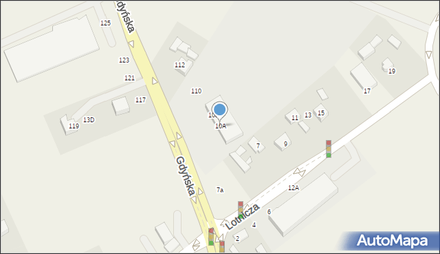Miszewo, Miszewo, 10A, mapa Miszewo