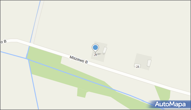 Miszewo B, Miszewo B, 26, mapa Miszewo B