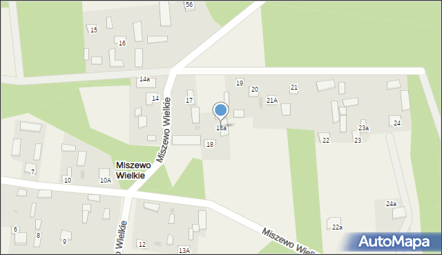 Miszewo Wielkie, Miszewo Wielkie, 18a, mapa Miszewo Wielkie
