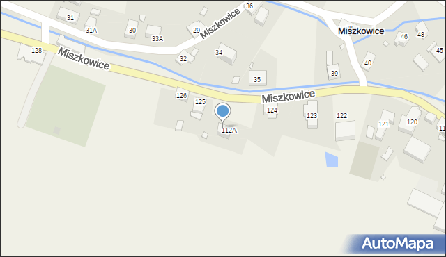 Miszkowice, Miszkowice, 112B, mapa Miszkowice