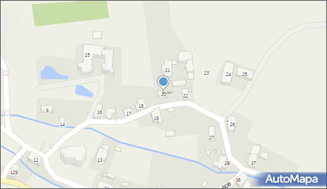 Miszkowice, Miszkowice, 20, mapa Miszkowice