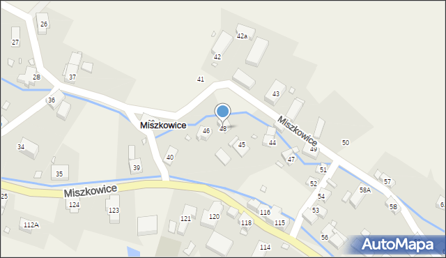 Miszkowice, Miszkowice, 48, mapa Miszkowice