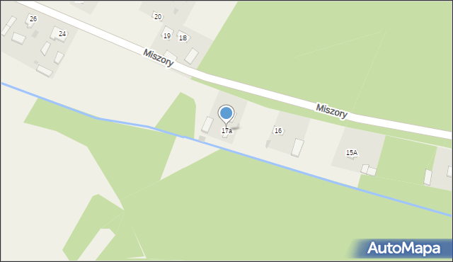 Miszory, Miszory, 17a, mapa Miszory